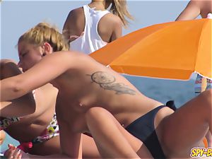 super-fucking-hot bikini teens panty bare-chested hidden cam Spy Beach