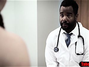 big black cock medic exploits beloved patient into ass-fuck fuck-a-thon examination