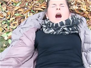 Ashley forest slammed in her fabulous poon in public